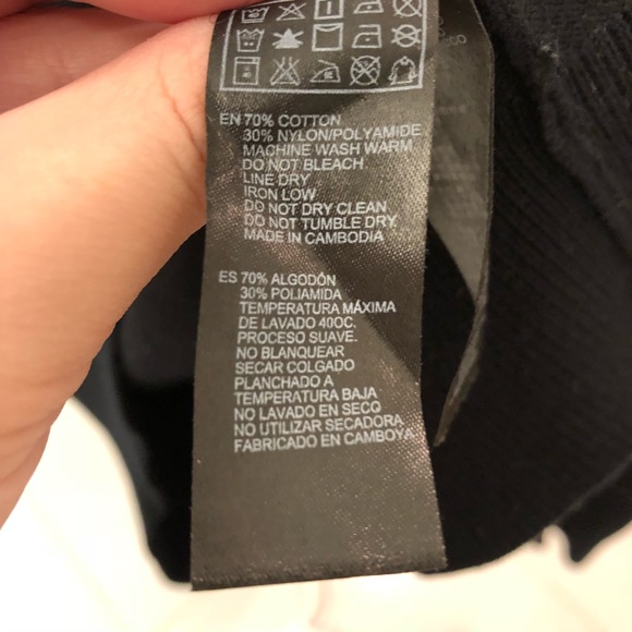 Black crew neck sweater - Picture 4 of 4